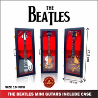 Réplique de mini guitare célèbre groupe dans le monde avec THE BEATLES Tribute Merchandise