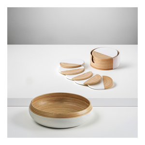 Cuenco de bambú hilado natural para artesanía de Vietnam, técnica personalizada, respetuoso con el medio ambiente para el - Product Image 1