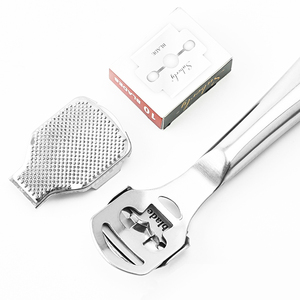 2022 Bán Buôn Thép Không Gỉ <span class=keywords><strong>Foot</strong></span> Callus Remover <span class=keywords><strong>Foot</strong></span> Tập Tin Da Chết Cutter <span class=keywords><strong>Foot</strong></span> Callus Shaver Callus <span class=keywords><strong>Scraper</strong></span> - Product Image 4