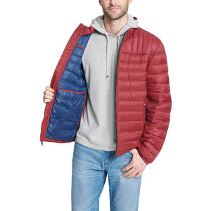Chaqueta de Plumón Personalizada con Logotipo, Chaqueta de Invierno de Alta Calidad para Hombre, Chaqueta Impermeable y Cortavientos con Plumón de Pato - Product Image 2