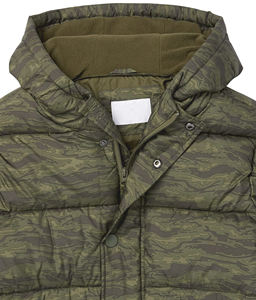 Ropa de calle de diseñador personalizada para hombre, chaqueta acolchada de invierno, Abrigo con capucha acolchado de gran tamaño, prendas de vestir exteriores cálidas informales a la moda con estilo - Product Image 6