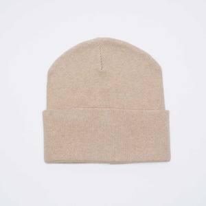 หมวกบีนนี่ถักแบบหรูหราโลโก้ออกแบบได้ตามต้องการหมวกผ้าแจ็คการ์ดสำหรับฤดูหนาวหมวกขนสัตว์สำหรับทั้งชายและหญิง - Product Image 4