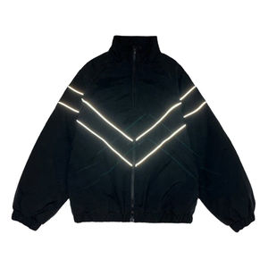 Chaqueta Cortavientos Impermeable con Capucha de Lona de Alta Calidad, Tendencia Superior, Logotipo Personalizado, Colores Contrastantes, Estilo Perfecto, Transpirable para Hombre - Product Image 2