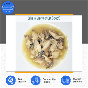 Experiencia en profundidad en el suministro de suministros de alimentos para mascotas de calidad genuina Saba in Gravy para gatos para todas las razas en embalaje de bolsa - Product Image 3