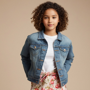 Suéter de Mezclilla para Chicas con un Estilo Moderno y Moderno, Estructura Duradera, Sensación Transpirable, Perfecto para Quienes Buscan Comodidad y Estilo - Product Image 4