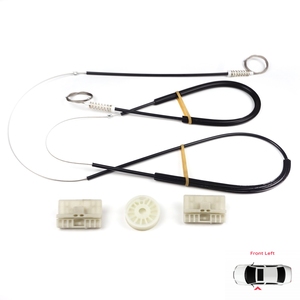 BWR651 Power <b>Window</b> Regulator Repair Set Front Left Door for A6 C6 S6 4F 4F2 4F5 2004-2011 4/5 Door 4F0837461 - Product Image 1