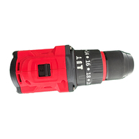 Perceuse à percussion sans fil 21V sans balais avec boîtier ventilé, mandrin en acier sans clé, une batterie, un chargeur 1.3Ah pour le bricolage