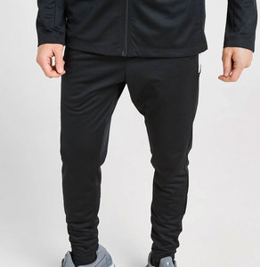 Unisex Nylon Windbreaker Tracksuit 2-Piece Set with Ribbed Cuff Collar Zipper-Up Polyester Track Pants Solid Pattern Breathable - Product Image 4