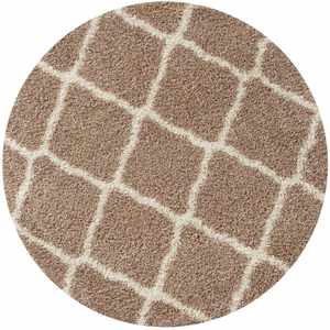 Alfombra Peluda Beige Marroquí, Juego de 720 - Product Image 3