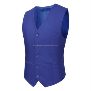 Venta al por mayor Pakistán personalizado buena calidad hombres traje conjuntos Blazers transpirable boda elegante negocios 3 piezas chaleco Formal Pantalones - Product Image 3