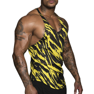 Sport Sweat Vest Full Sublimation Singlets Hommes En Plein Air Muscle Mode Fitness Musculation Tang Top Professionnel Gym - Product Image 5