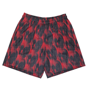 Pantalones cortos de malla transpirable Deportes de verano Logotipo personalizado Pantalones cortos de baño para hombre Pantalones cortos para correr 100% Poliéster Pantalones cortos de malla para nadar para hombres - Product Image 1