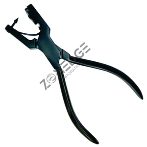 Vente en gros d'instruments de chirurgie dentaire réutilisables pour implants, poinçon de digue en caoutchouc enduit de céramique noire, pince, source d'alimentation manuelle - Product Image 6