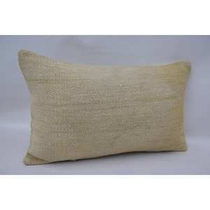 <b>Beige</b> Vintage Ikat Patchwork Wool Pillow 12x20 Inches Woven Design for Living Room Sofa Portable Decorative <b>Cushion</b> Bedding - Product Image 2