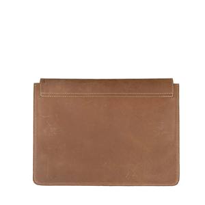 Vente en gros de housses pour ordinateur portable 16 '', taille avec logo personnalisé convenant à tous les types d'ordinateurs portables, sacs de protection en cuir véritable pour ordinateur portable - Product Image 4