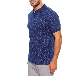 Polo sublimado de calidad superior de manga corta para hombre de La mejor moda del último diseño - Product Image 3