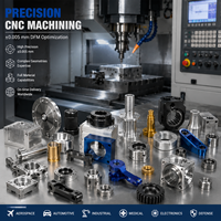 Services de tournage et d'usinage CNC sur mesure en acier inoxydable et aluminium OEM/ODM - Pièces usinées de précision avec finition anodisée