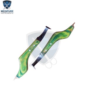 Couteau à sabots robuste en acier inoxydable à lame tranchante pour la coupe et l'élagage des sabots de cheval, outils vétérinaires pour maréchal-ferrant - Product Image 4