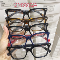 Bon marché Prix bas Monture de lunettes de marque personnalisée légère à jante intégrale en acétate pour enfants fait à la main en acétate avec diamant