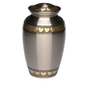 Urnes funéraires pour adultes gravées de motifs floraux, style américain - Product Image 5