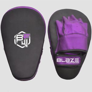 High Quality Genuine Leather Quick Dry Training Gear for MMA Muay Thai <b>Kickboxing</b>-Focus Pads Punch Mitts Boxing <b>Bag</b> BLAZE FIGHT - Product Image 4