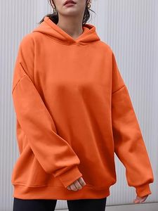 Sudadera con Capucha de Alta Calidad para Mujer, Estilo Urbano, Logotipo Personalizado, Unisex, 450GSM, 100% Algodón, Hombros Caídos, para Invierno - Product Image 5