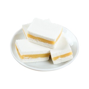 Vente en gros à l'exportation de gâteaux assortis surgelés au tapioca Gâteau de tapioca congelé pratique de couleur blanche et jaune pour le four à micro-ondes - Product Image 1
