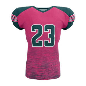 Uniforme de football américain pas cher vêtements de sport sublimation uniforme de football américain meilleure qualité maillot de football américain - Product Image 2