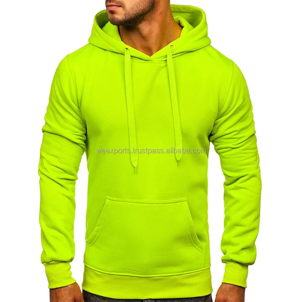 2023 फैक्टरी थोक कस्टम लोगो रिक्त hoodies पॉलिएस्टर सादे Hoodies पुरुषों के लिए मुद्रण