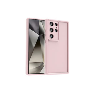 Étui en silicone liquide noir premium à motif ananas pour Samsung Galaxy S25 Ultra, coque de protection souple en silicone pour appareil photo - Product Image 2