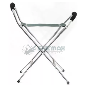 Bâton de siège de marche léger conçu pour les cavaliers avec siège pliable et support solide pour la marche en plein air. - Product Image 3