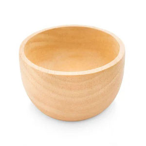 Elegante cuenco de madera de acacia para servir ensaladas frutas alimentos y frutos secos precio al por mayor utensilios de cocina de madera en estilo elegante - Product Image 5