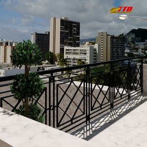 Balcones exteriores de acero inoxidable modernos ecológicos para uso en Villa elegante Transforme su hogar con soluciones verdes relajantes - Product Image 3