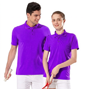 <b>Orange</b> Short Sleeve <b>Polo</b> Shirt Men Women Solid Color Cotton Casual Breathable Regular Fit - Product Image 6