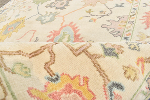 ชุดพรมปูพื้นสไตล์ทันสมัยสีเบจ/ลายดอกไม้หลายทรงสี่เหลี่ยมผืนผ้าไม้หรูหราขายดี - Product Image 3