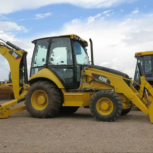 รถตักแบคโฮ CAT 420 คุณภาพสูง รุ่น Caterpillar 420E พร้อมที่ตักด้านหน้าและเครื่องยนต์ ASV ราคาถูก - Product Image 1