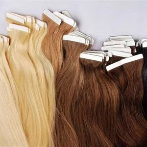 Usine indienne directe de faisceaux de cheveux humains de temple indien bruts non transformés Machine Double trame cheveux de vague de corps Extensions de cheveux humains - Product Image 1