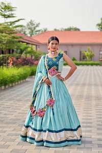 Shree Ram Creation está lanzando Navratri Special Gamathi Work Lehenga choli - Product Image 3