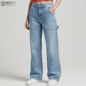 Wholesale Sexy Leopard <b>Patch</b> <b>Slim</b> Fit Denim Women High Waist Skinny Plus Size Jeans Destroyed Mid Rise Ripped Petite Trousers - Product Image 6