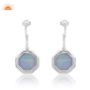 ต่างหูชุบทอง18K 925เงินสเตอร์ลิงดีไซน์ใหม่เครื่องประดับดีมีคุณภาพดีสำหรับผู้หญิงเครื่องประดับของขวัญ - Product Image 2