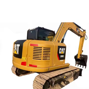 Excavadora de orugas original usada, excavadora japonesa de 8 toneladas, excavadora CAT308e2 original de segunda mano CAT 308E2 en buenas condiciones - Product Image 1