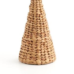 ของตกแต่งต้นคริสต์มาสรูปกรวยจากดอกไฮยาซินธ์ถักเปีย เป็นมิตรกับสิ่งแวดล้อม งานฝีมือประดับเทศกาล ผลิตในเวียดนาม รับผลิตแบบ OEM ODM ของตกแต่งสไตล์ชนบทสำหรับเทศกาลต่างๆ - Product Image 4