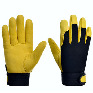 Tendance mode prix d'usine meilleur fabricant nouveau style logo personnalisé couper et coudre bon prix Gants de mécanicien - Product Image 3