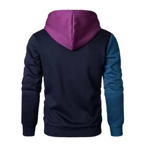 Wholesale Custom Logo Men's <b>Black</b> Fashion Long Sleeve Pullover <b>Hoodie</b> Men and Women's Blank Sweatshirts - Product Image 4
