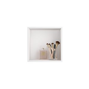 Mueble de Pared Abierto K-UBO 30x30xD.15 Blanco Diseño Klaar KB-PS03015-BN Hecho en Italia - Product Image 2