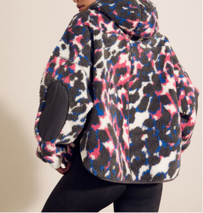 เสื้อมีฮู้ดสวมหัวทรงโอเวอร์ไซส์สำหรับผู้หญิงเสื้อมีฮู้ดทรงโอเวอร์ไซส์พลัสไซส์ทันสมัยใส่สบาย - Product Image 2