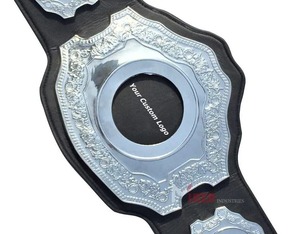 Cinturón de campeonato de cuero de Metal pesado personalizado 2025 para MMA Wrestling Boxing Karate-Accesorio profesional de artes marciales - Product Image 2
