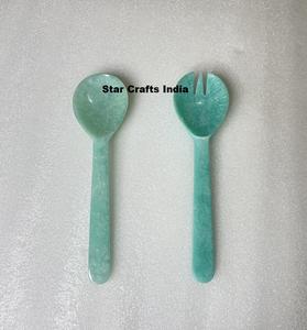 ชุดเสิร์ฟสลัดทำจากเรซินลายเต่าสไตล์ที่เป็นเอกลักษณ์เครื่องใช้บนโต๊ะอาหารทำจากเรซินอุปกรณ์สำหรับสลัดอาหารปลอดภัย - Product Image 2