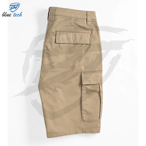 Short athlétique d'entraînement en soie de couleur personnalisée grande taille en coton et polyester pour hommes - Product Image 4