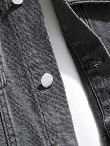 Nouveautés Vestes en jean ajustées pour hommes Impression 3D-Digital Fabriqué en Australie-Mode de gros pour veste d'hiver - Product Image 5